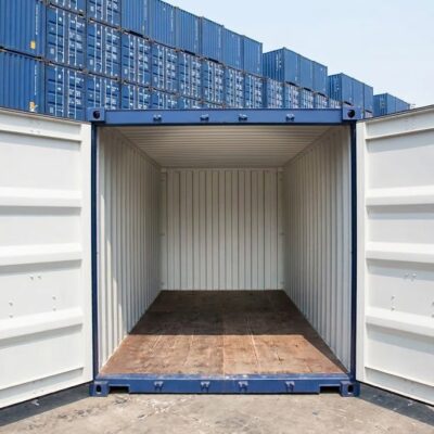 20 ft double door shipping container for sale