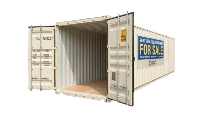 20 ft high cube shipping container for sale