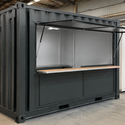 Container Shop & Retail Kiosk For Sale
