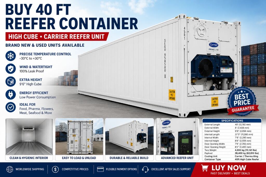 Buy 40 ft Reefer Container