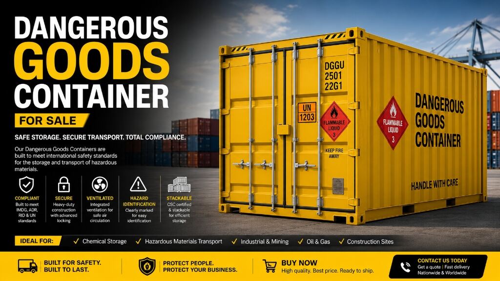 Dangerous Goods Container for Sale